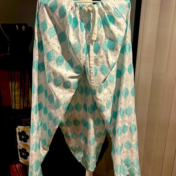 African Mens Clothing Traditional 2 Piece Embroidered Suit Shirt Pants - Picture 5 of 6